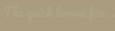 Image with Font Color ACA684 and Background Color AB9C80
